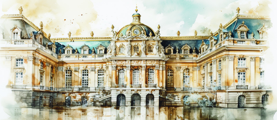 Step into the Splendor of French Royalty: A Tour of the Magnificent Palace of Versailles and its Majestic Gardens.